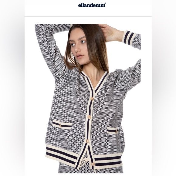 Kennedy Cardigan Sweater - EllandEmm - Picture 7 of 7